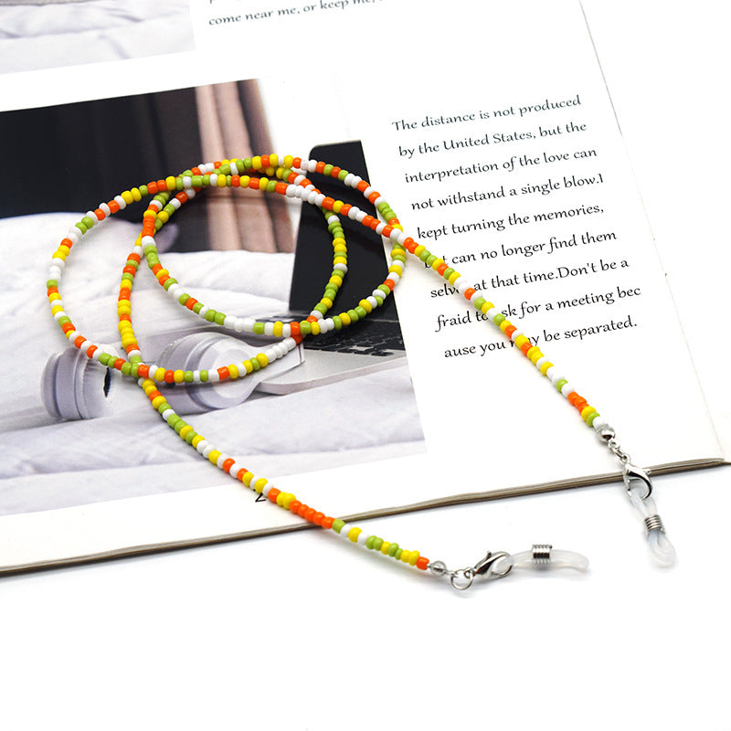 Colorful Beaded Eyewear Chain Holder Kalsten