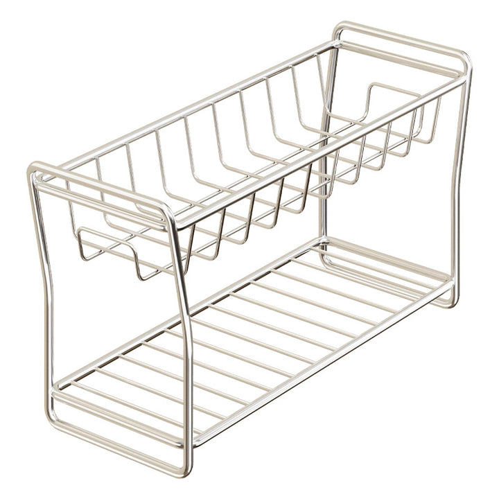 Square Metal Wire Vanity Organizer with Elevated Legs