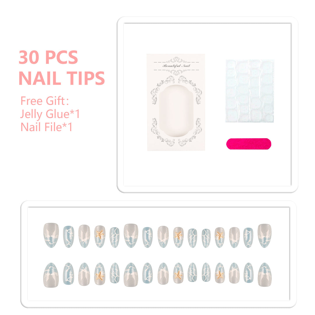 Elegant Press-On Nail Tips Set