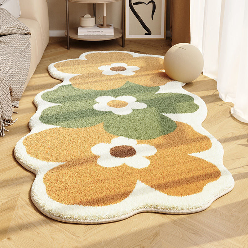 Flower Patterned Area Rug Kalsten