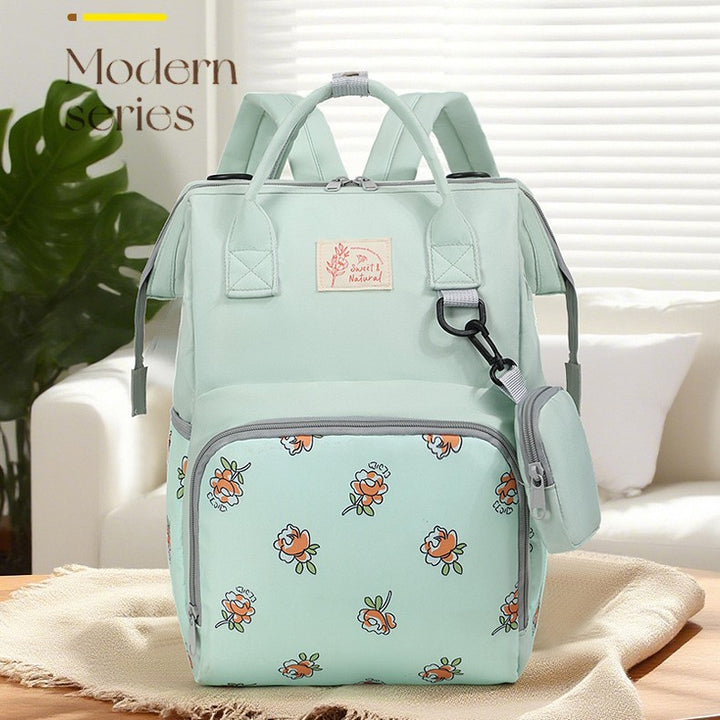 Stylish Floral Pattern Backpack Kalsten