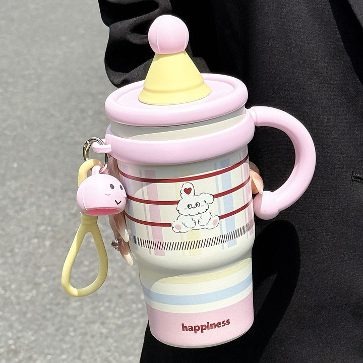 Women's playful drinking cups with integrated silicone lid Kalsten