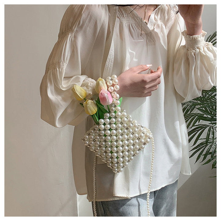 Stylish Beaded Evening Clutch