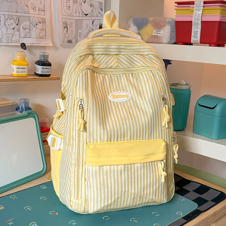 Stylish Striped Backpack Kalsten
