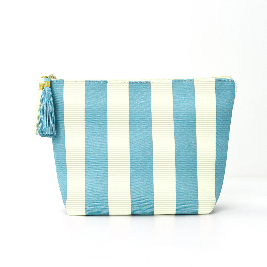 Cosmetic bag with sophisticated stripe pattern Kalsten