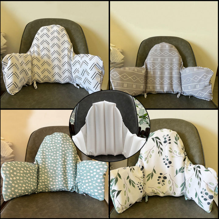 Infant Car Seat Head and Body Support Cushion with Removable Padded Inserts