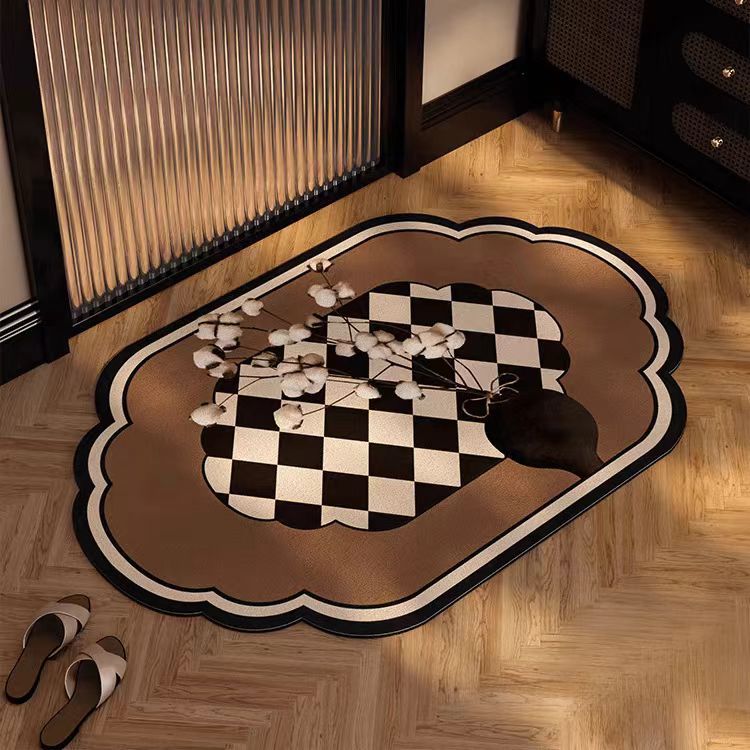 Elegant Floral Patterned Area Rug