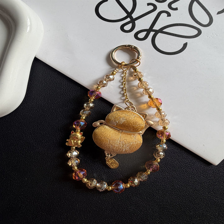 Artistic Cat-themed Charm Keychain Kalsten