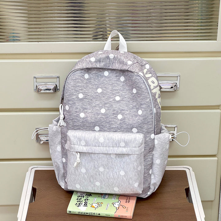 Stylish Polka Dot Patterned Backpack Kalsten 1791205639