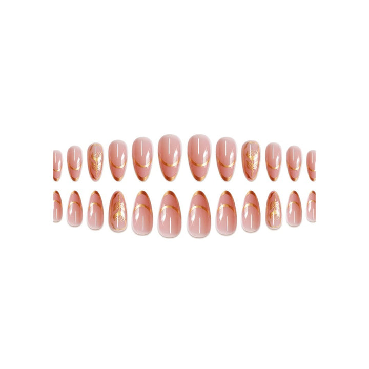 Elegant Floral Acrylic Nail Enhancements Kalsten