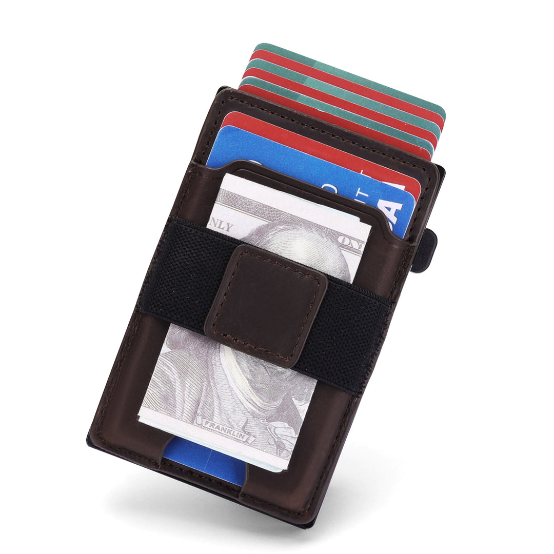 Advanced RFID-Blocking Leather Cardholder Kalsten