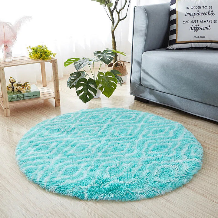 Round Decorative Area Rug Kalsten