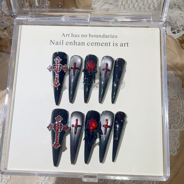 Artistic Press-On Nails