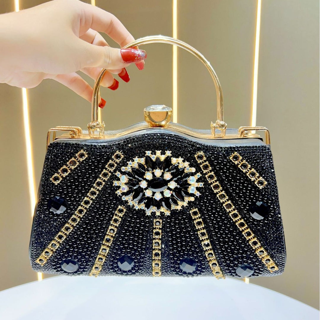 Luxe Embellished Evening Handbag