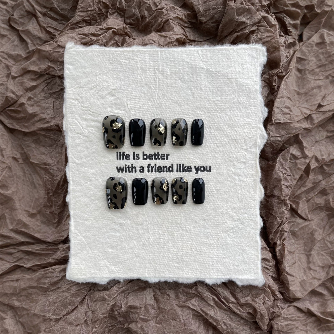 Artisanal Animal Print Press-On Nail Set