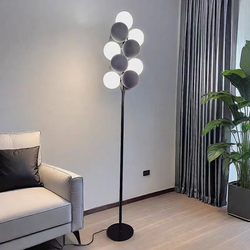 Modern Geometric Ball Floor Lamp