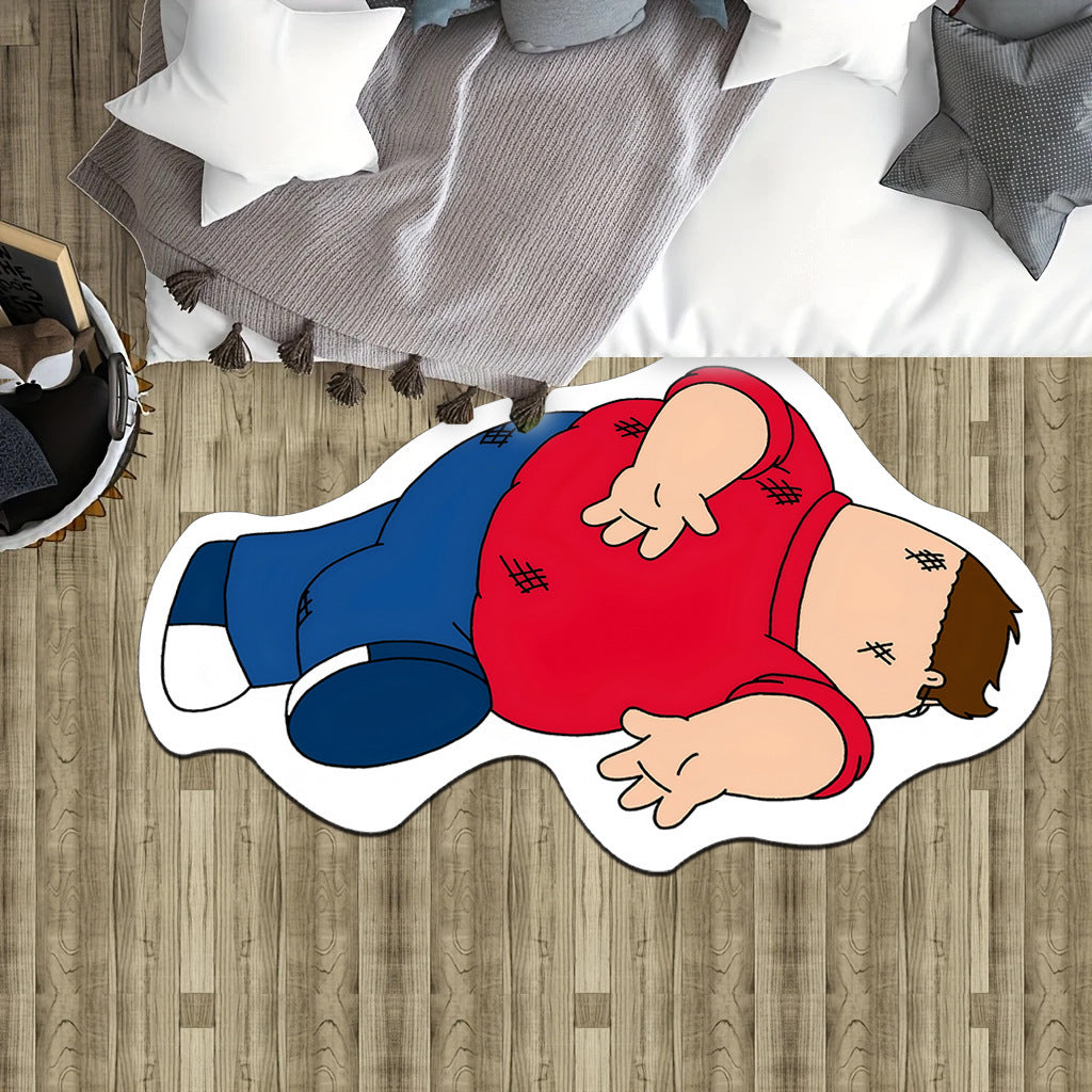 Cartoon Character Area Rug for Kids