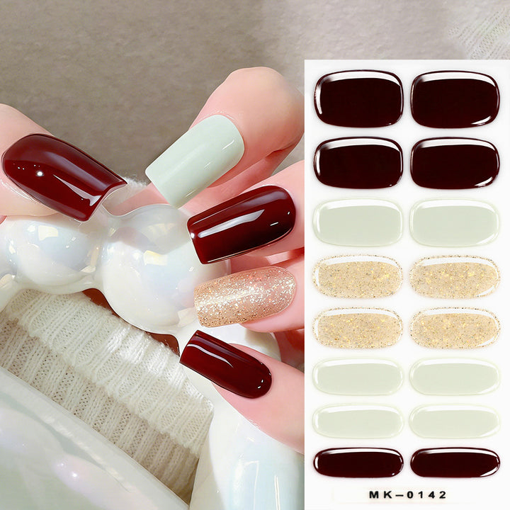 Premium Glossy Gel Nail Tips Set