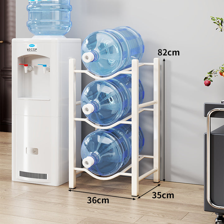 Heavy-Duty Triple-Tier Water Jug Rack for Large Bottles
