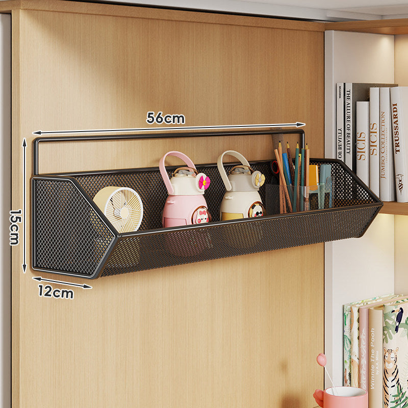 Clip-On Mesh Cabinet Edge Storage Basket Organizer