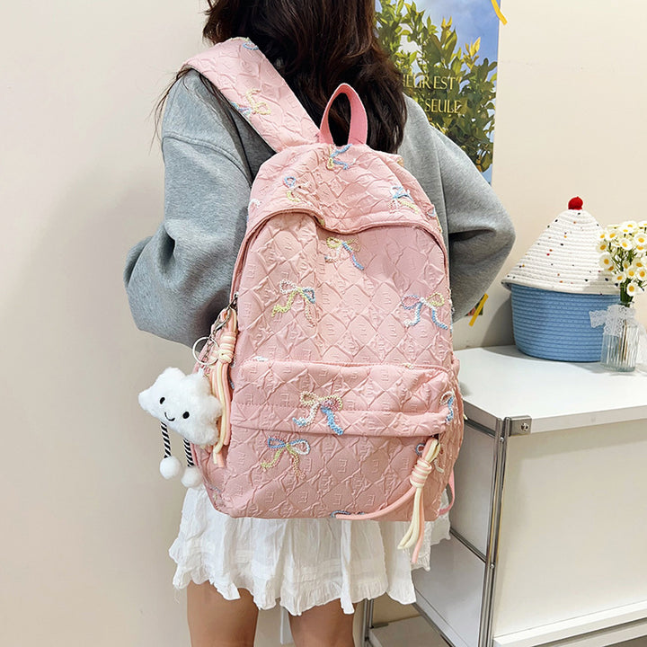 Creative Bow Patterned Backpack Kalsten