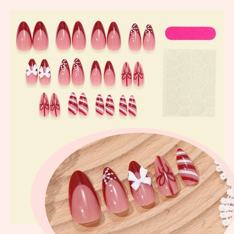 Artificial nail tips with ombre design Kalsten