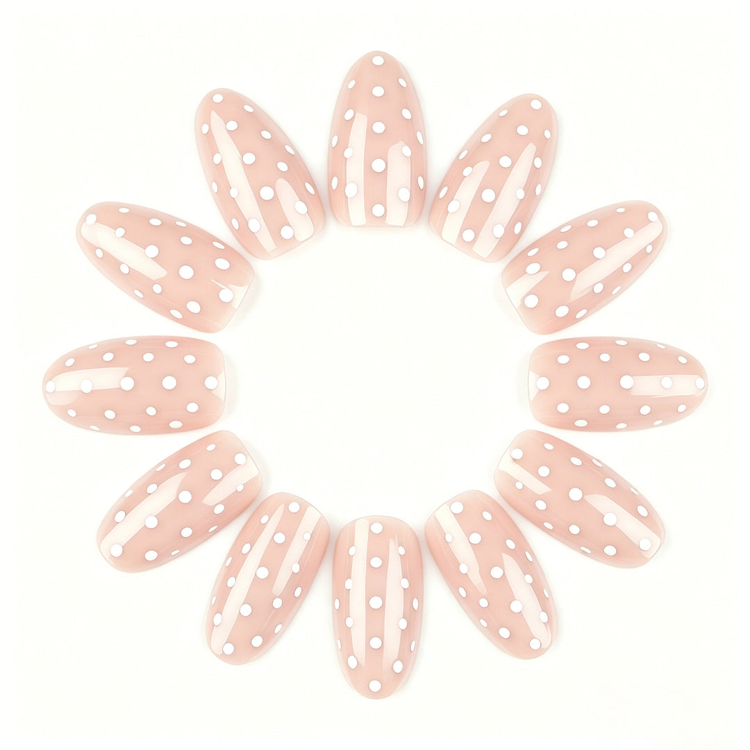 Elegant Almond-Shaped Nail Art Enhancements Kalsten 1789915539