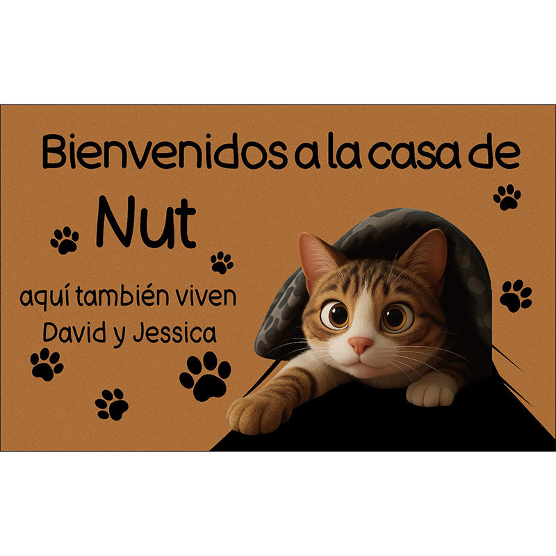 Fun Dog-Themed Door Mat Kalsten