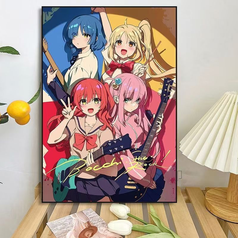 Anime-Inspired Character Wall Art Print Kalsten