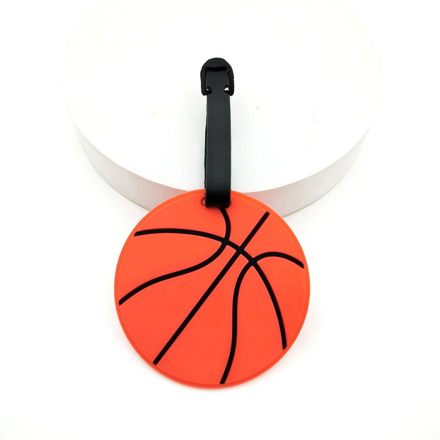 Basketball-Themed Luggage Tag Kalsten