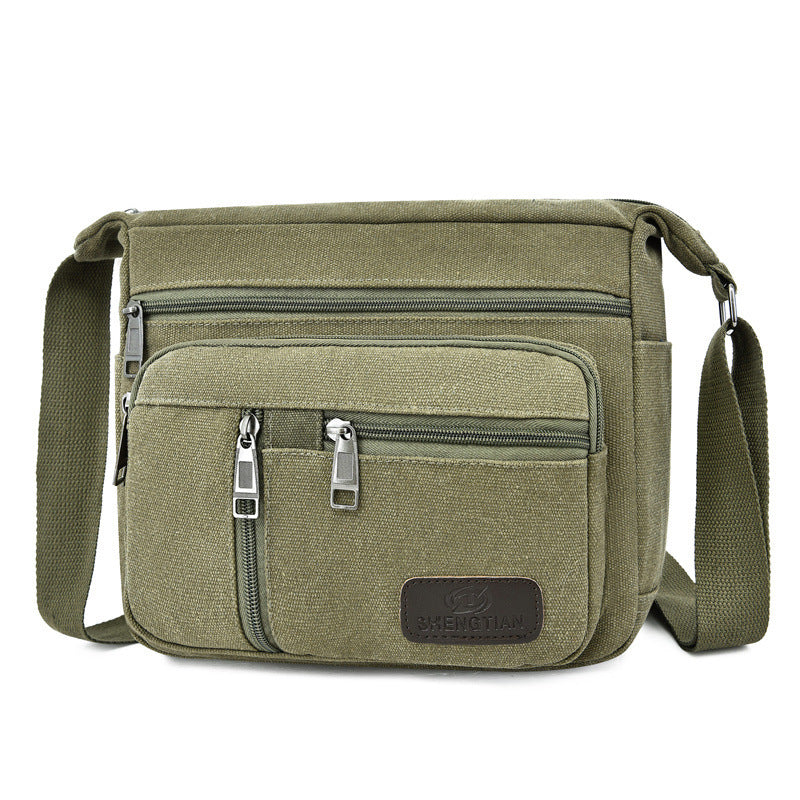 Durable Canvas Crossbody Bag