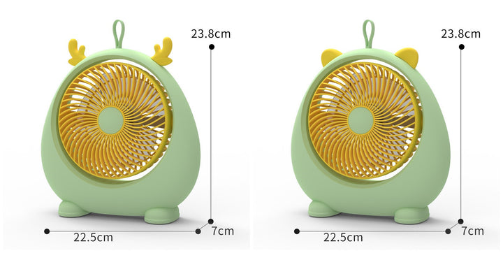 Women's Portable Mini Fan in Kawaii Animal Design Kalsten