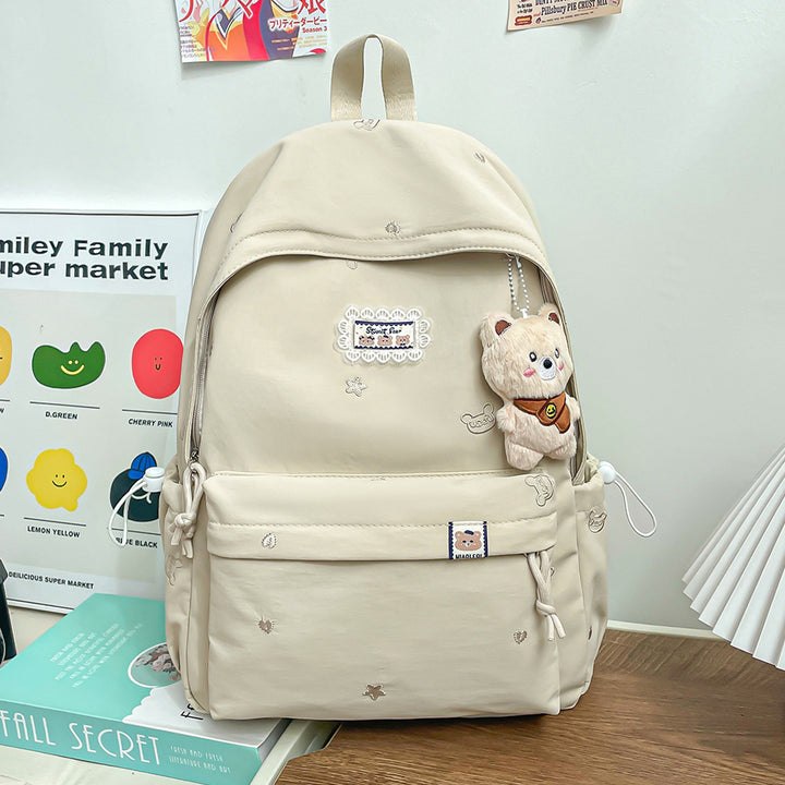 Stylish Floral-Embellished Backpack Kalsten