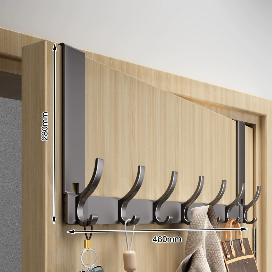 Over-Door Hook Hanger Rack
