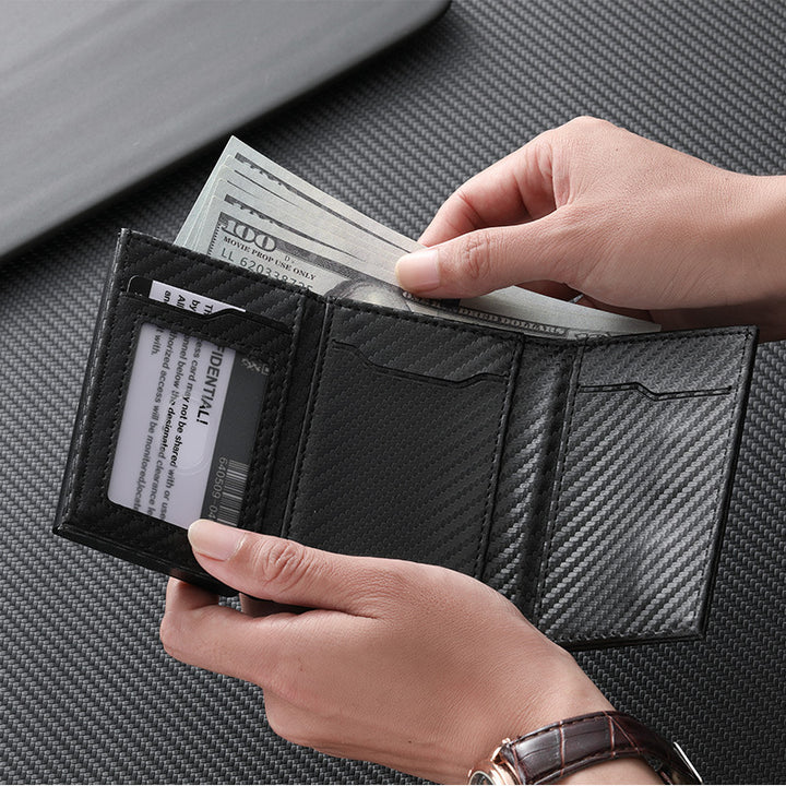 Carbon Fiber Zip Wallet Kalsten