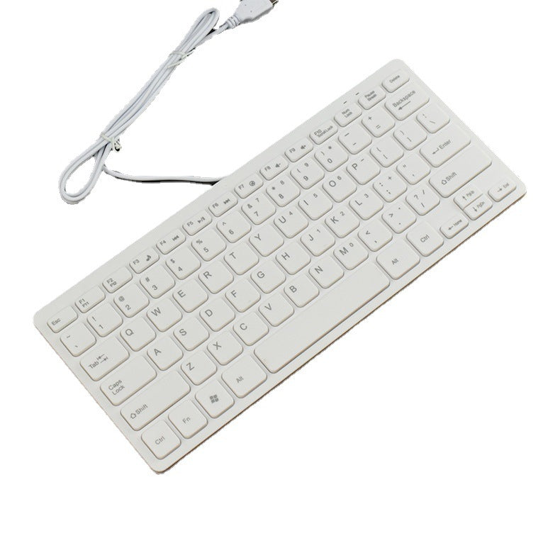 Flat USB keyboard with quiet keystrokes Kalsten