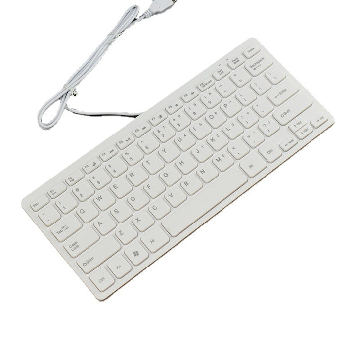 Flat USB keyboard with quiet keystrokes Kalsten
