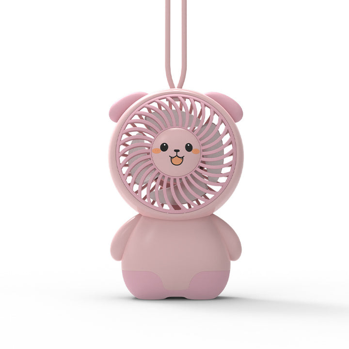 Portable Cute Animal-Themed Handheld Fan Kalsten