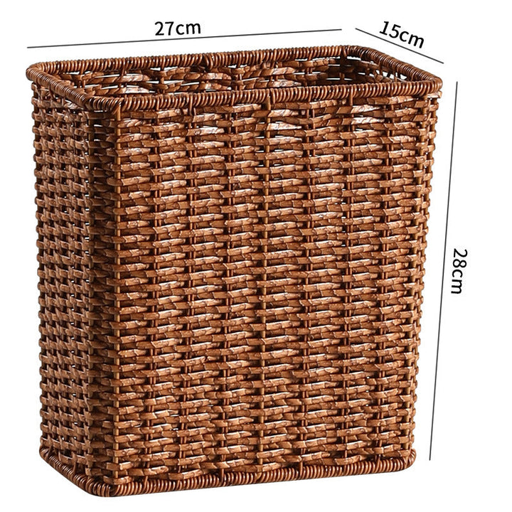 Handcrafted Woven Wastebasket Kalsten