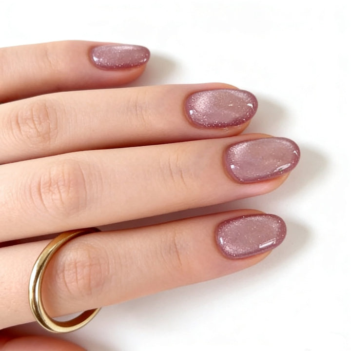 Sparkling Glitter Press-On Nails Kalsten