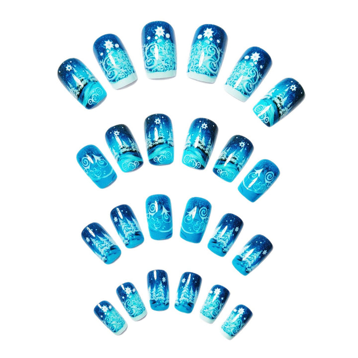 Winter Wonderland Nail Art Kalsten