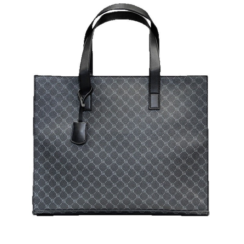 Elegant Tote Bag with Textured Design Kalsten