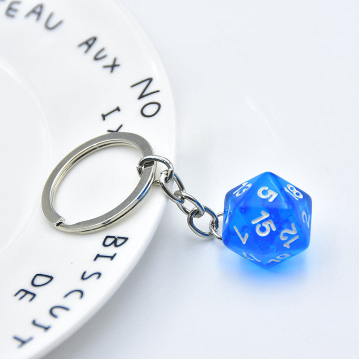 Dice-Themed Keychain Kalsten