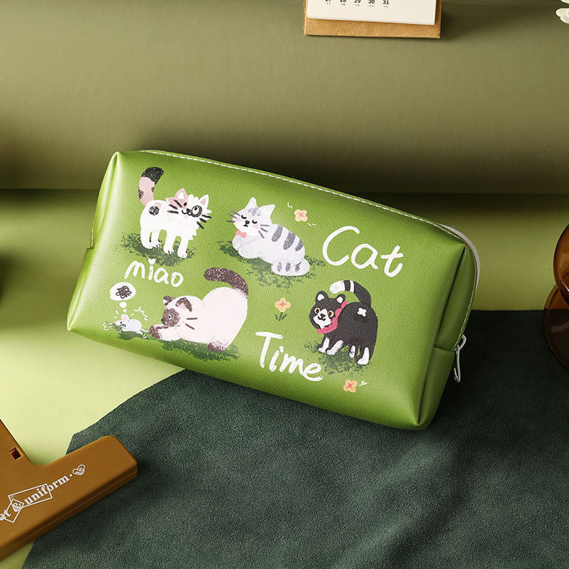 Cute Cat-Themed Pencil Case