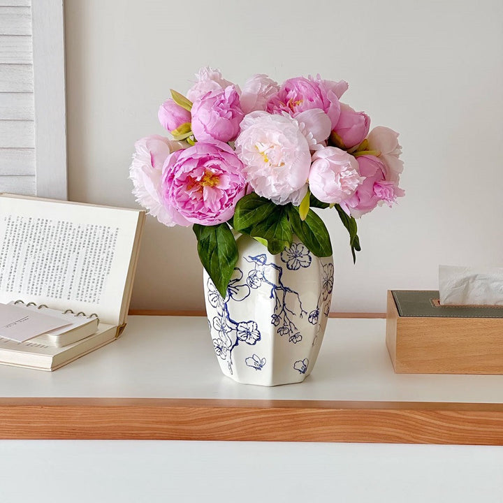 Artificial Peony Bouquet