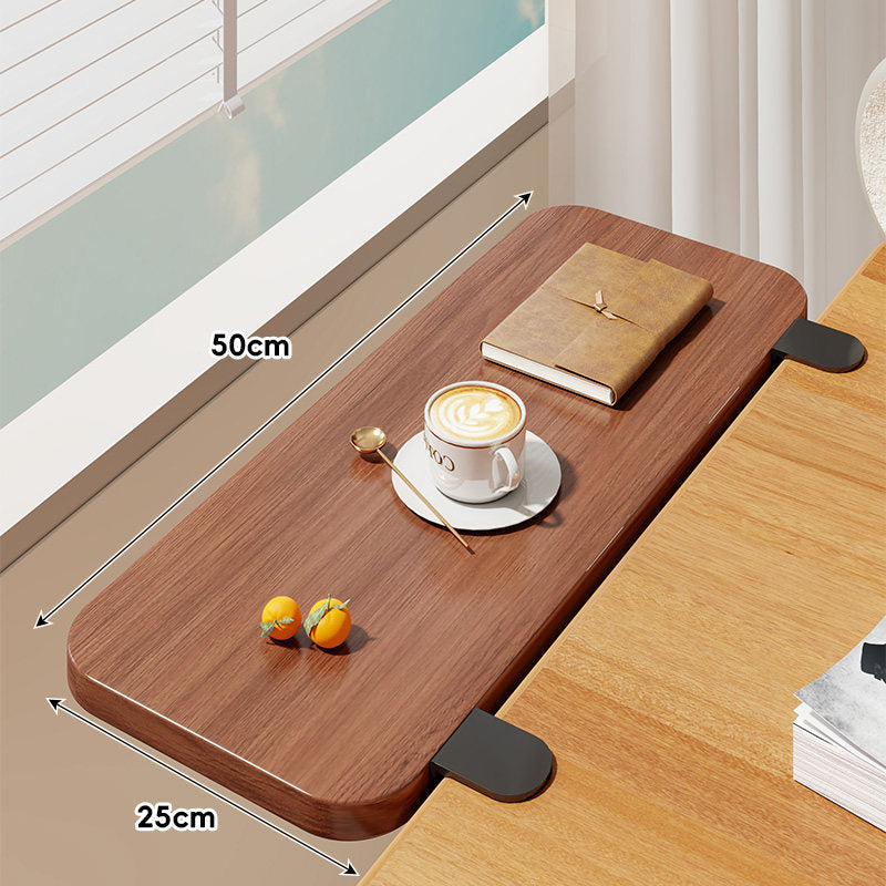 Clamp-On Window Sill Desk Extension Shelf