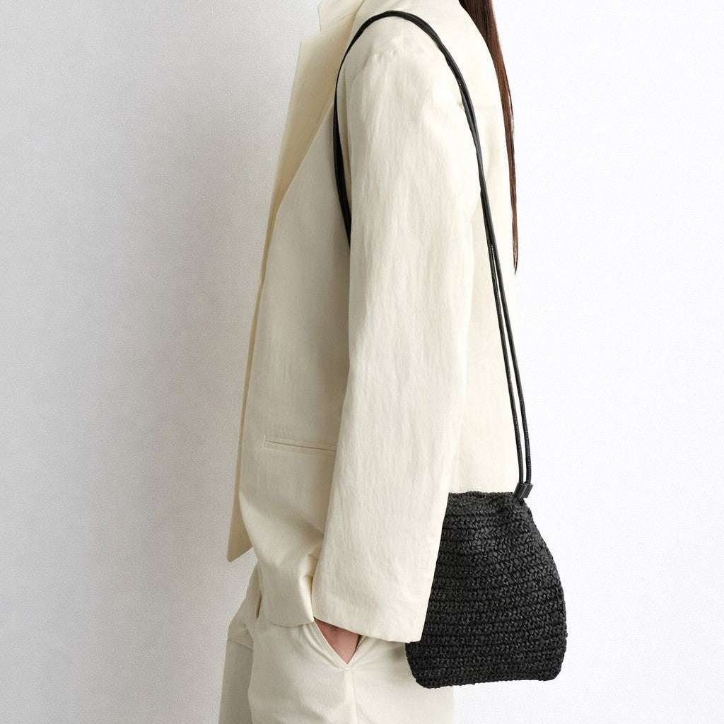 Handcrafted Woven Crossbody Bag