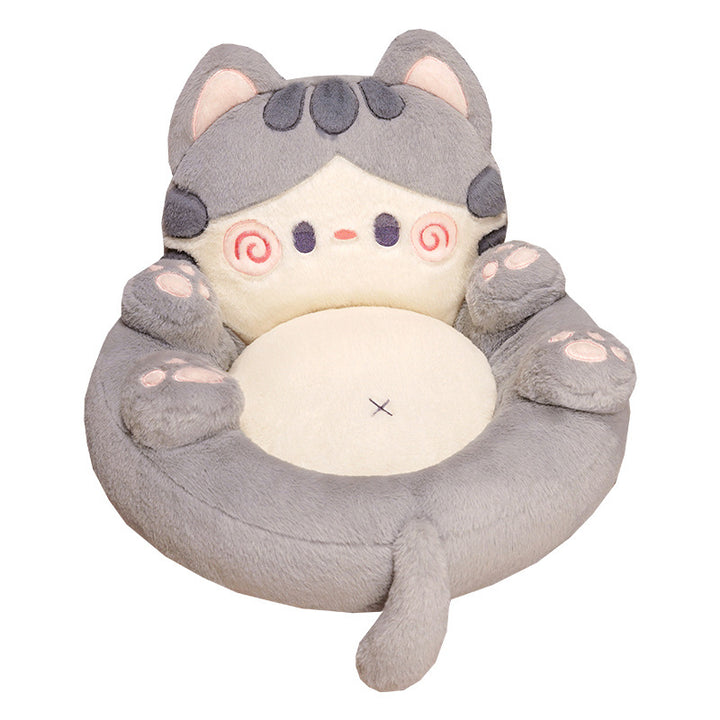 Cozy cat bed plush for small pets
