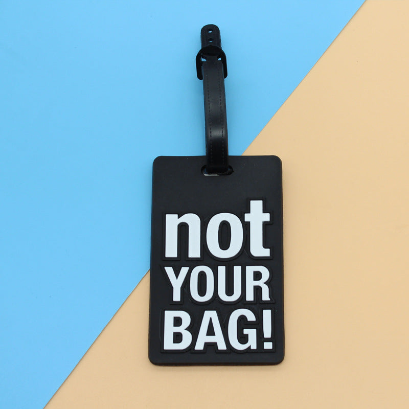 Unisex Luggage Tag with Custom Message Kalsten