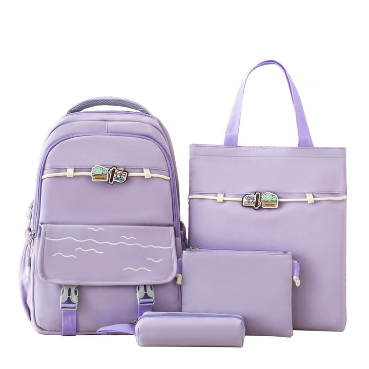 Multi-Compartment Travel Backpack Set